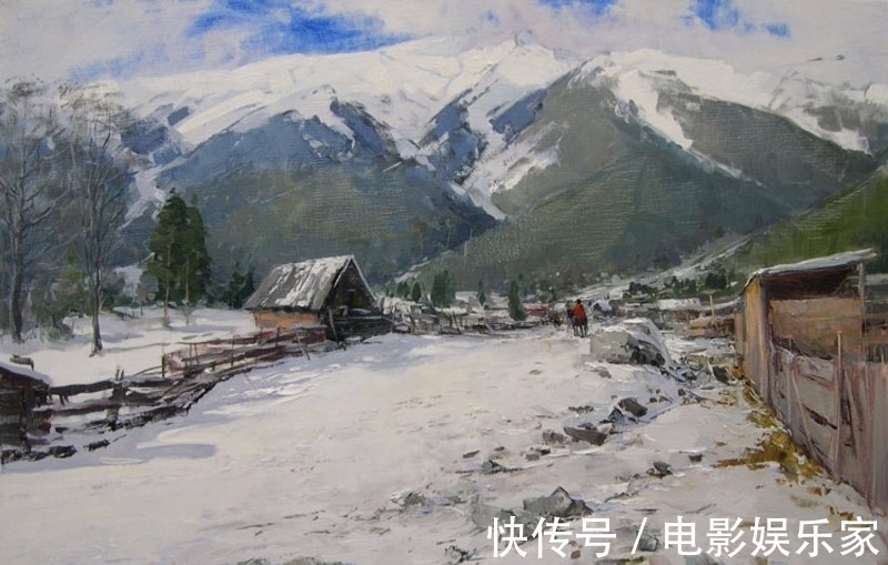 乌克兰&乌克兰当代风景画家马卡洛夫油画