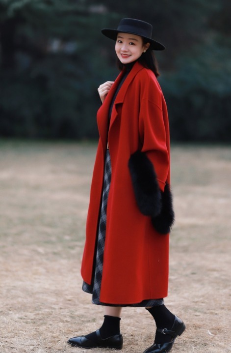 大衣 会穿衣的女人才有气质,照搬这位博主的大衣穿搭就够了,优雅整个冬天