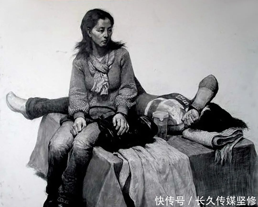 韩国全身像素描pk中国全身像素描,你怎么看?