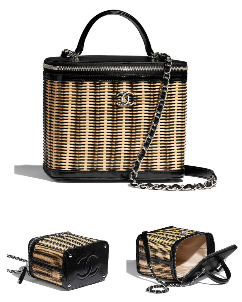 ch我和钟楚曦的度假差距 就是这只草编包！