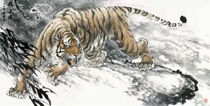 美术家协会#“虎虎生气——何业琦中国水墨画展”在陶氏艺术馆温暖开幕