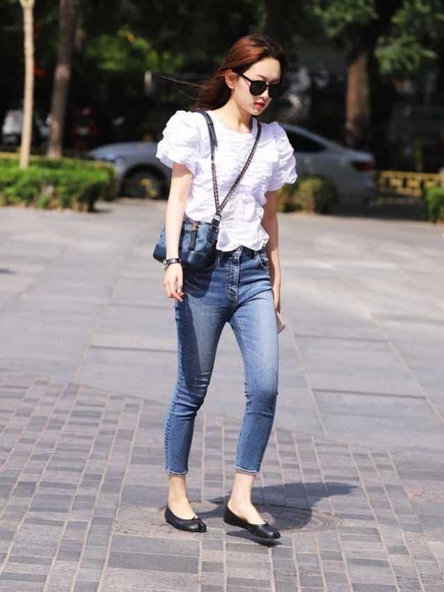 小姐姐|街拍组图:女生搭配高跟鞋,穿出优雅的女神范