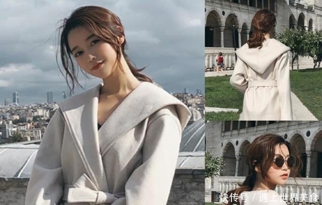 头发|今年最流行的锁骨发,搭配低马尾扎发,太美了!