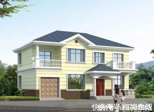 别墅|8套二层带车库农村别墅,不到30万的造价,实用省钱非常划算