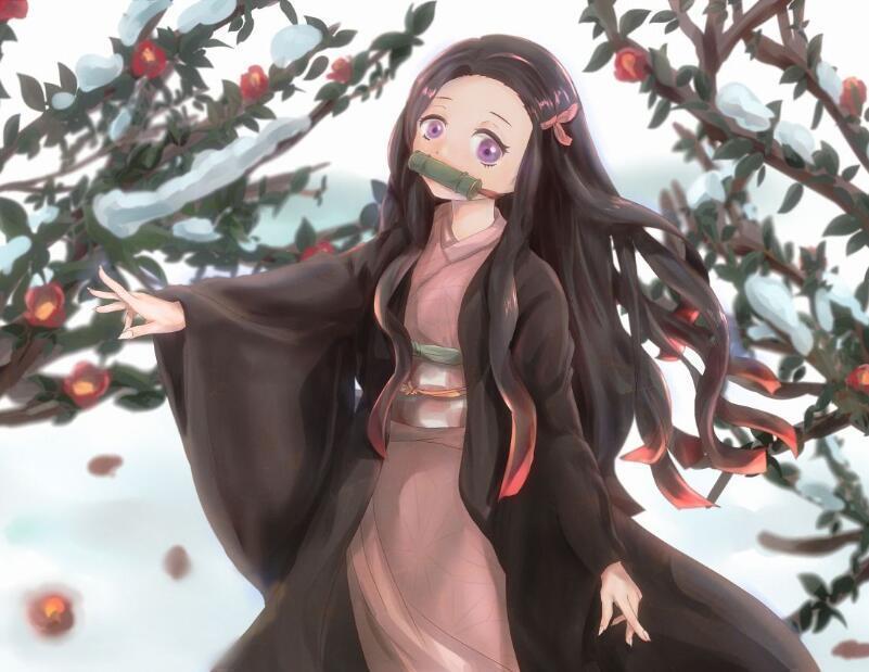 豆子|外国画师恶搞祢豆子,从肌肉女到娇病女,需要5万天