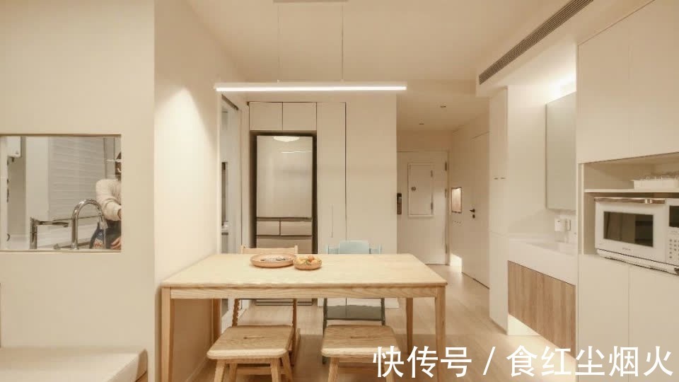 收纳|一家6口挤进56㎡小宅,虽小但布置却井井有条,生活过得十分幸福