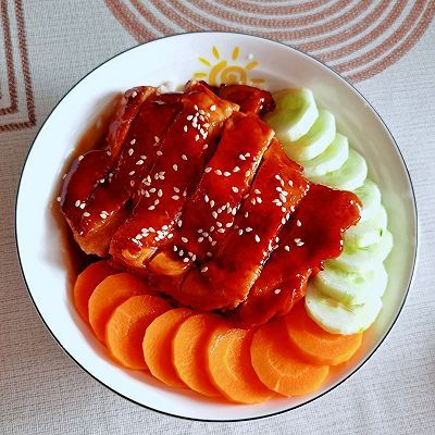 黄酒|照烧鸡腿饭