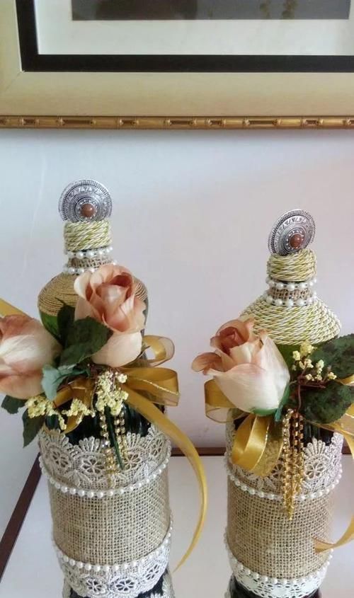 改造|DIY手工制作这是我见过最棒的酒瓶改造方案,好漂亮