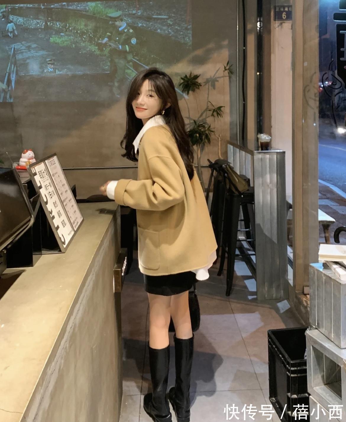 半身裙|OOTD!7款不同的黑色鞋打造一周不重样的造型,冬季穿百搭又减龄