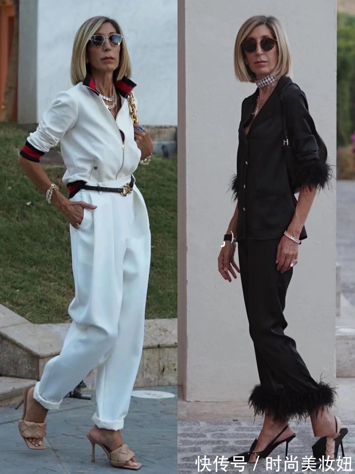 利落感|见过世面的女人,年纪越大穿得越高级精致,看50岁的她就知道