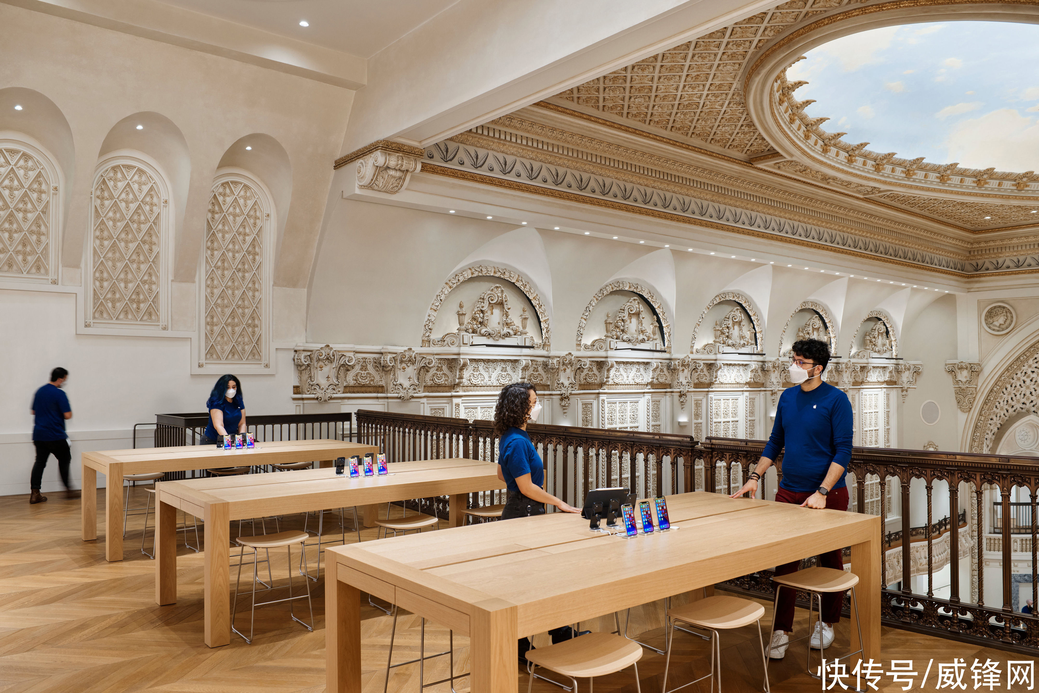 预警|多图预警 苹果分享洛杉矶新店Apple Tower Theatre最新照片