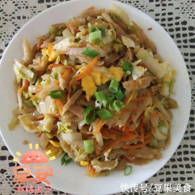 家常菜|#巨下饭的家常菜#家常炒饼