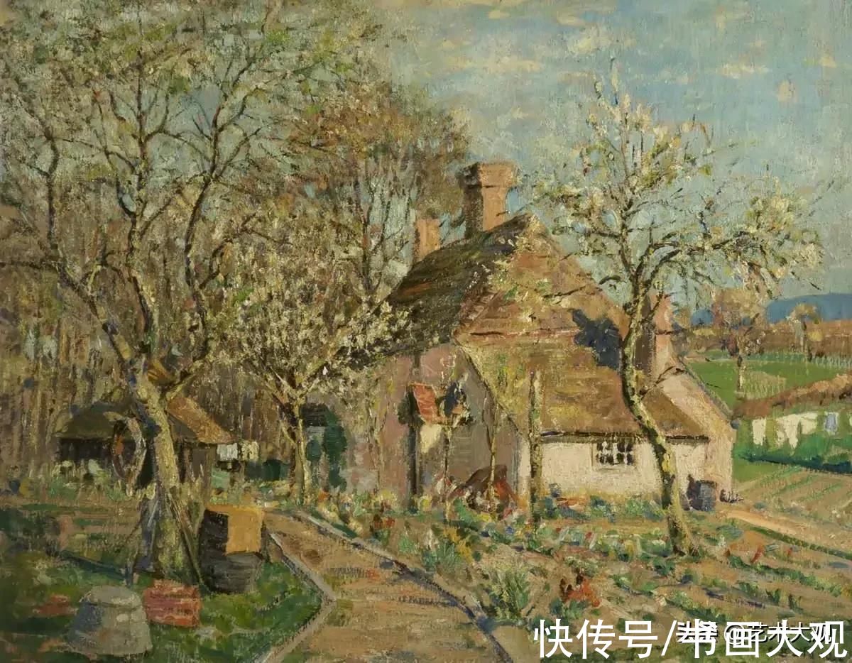 女艺术家Flowers$英国女艺术家Flowers Emily Beatrice Bland风景花卉油画欣赏 ???