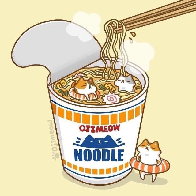  抵挡|插画家脑洞大开，绘制喵星人＋美食，谁能抵挡得住这种诱惑？