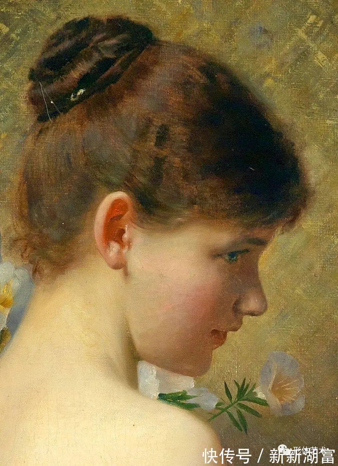 象征主义$马克斯·农嫩布鲁赫 的艺术作品,怎一个美字了得