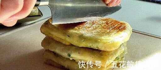 北方经典小吃韭菜盒子新做法，不和面不擀面，有滋有味一口酥香！