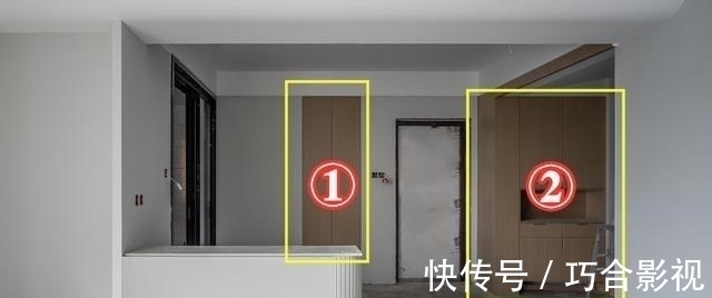 共享室|无玄关户型，砸掉隔墙装柜子连接地台，多间共享室，都是明智之举
