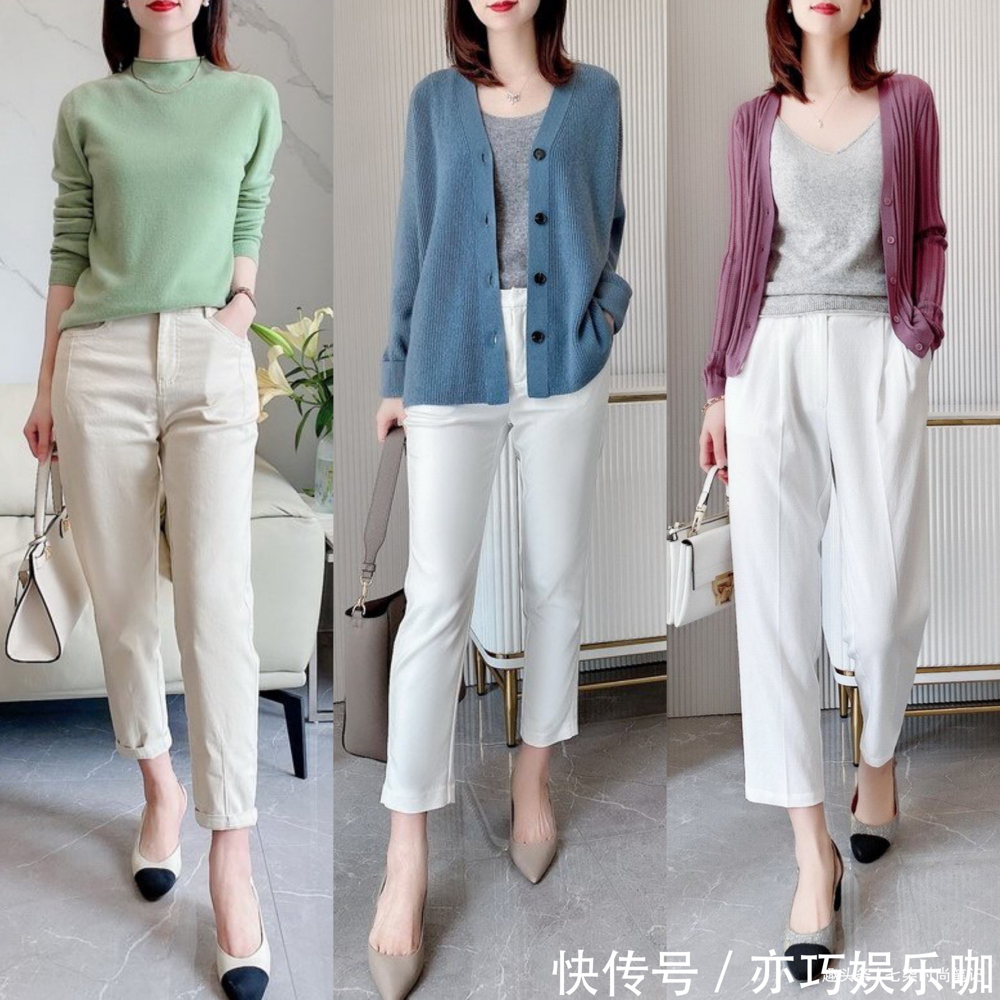 百褶裙 初秋轻熟知性风穿搭,精致优雅与舒适并存,换季这么穿太美了