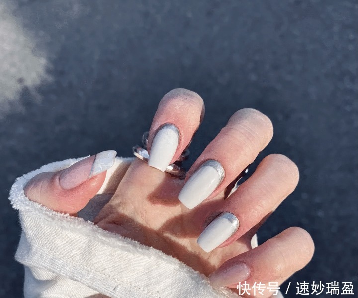 强迫症的克星—反法式美甲,优雅高级,入手不亏