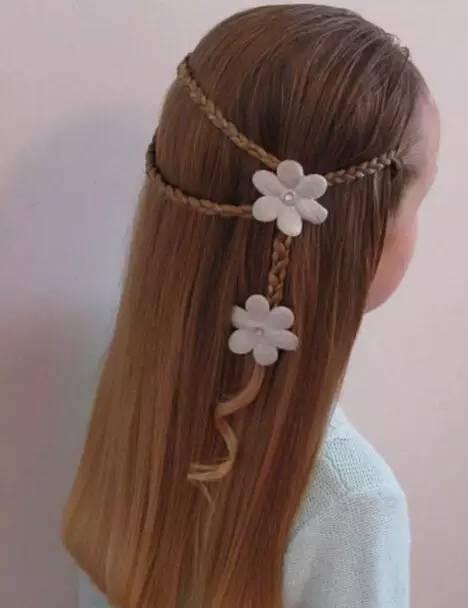 编发 72款好看的儿童编发,有闺女了就要给她编这样的发型,宝妈快收藏