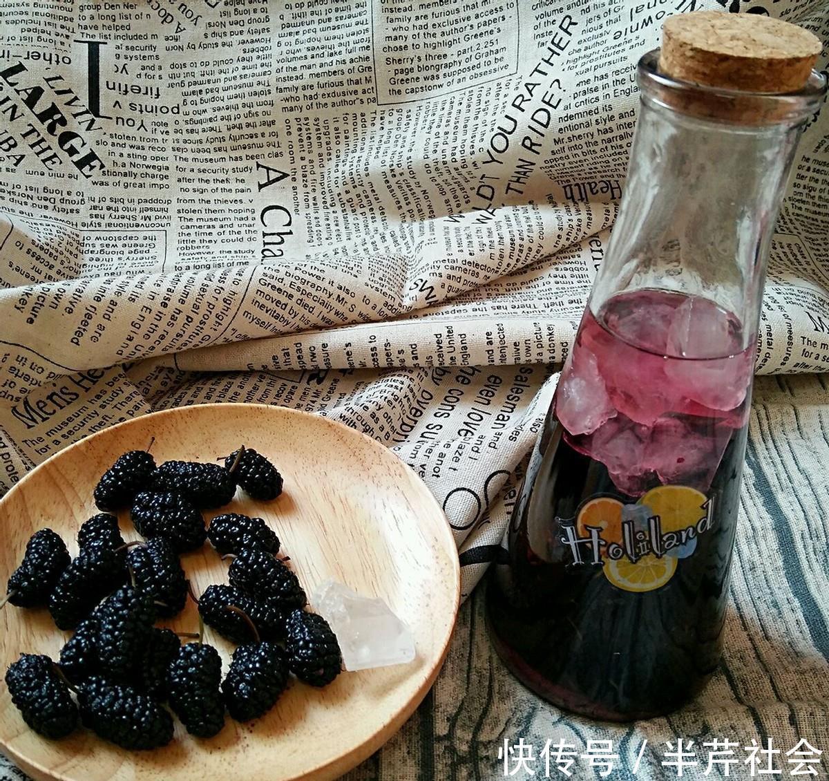 桑葚酒|别总去染发了,白头发的人多吃此果酒,坚持半个月,头发乌黑发亮