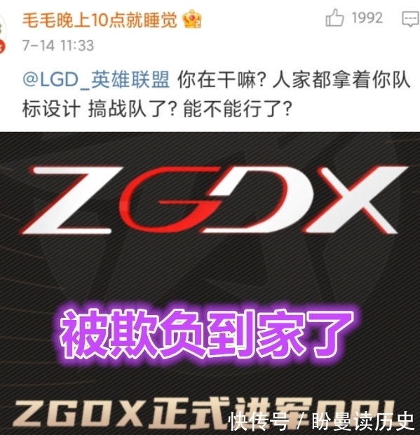 抄袭|“被欺负到家忍无可忍”LGD向抄袭网剧发律师函，LPL粉丝纷纷声援