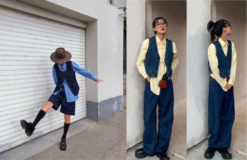 马甲|早秋第一件薄外套，就买这4件，百搭又好看