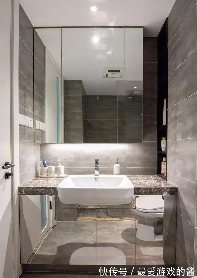 灰色调|125㎡现代简约,空间布置简约舒适!