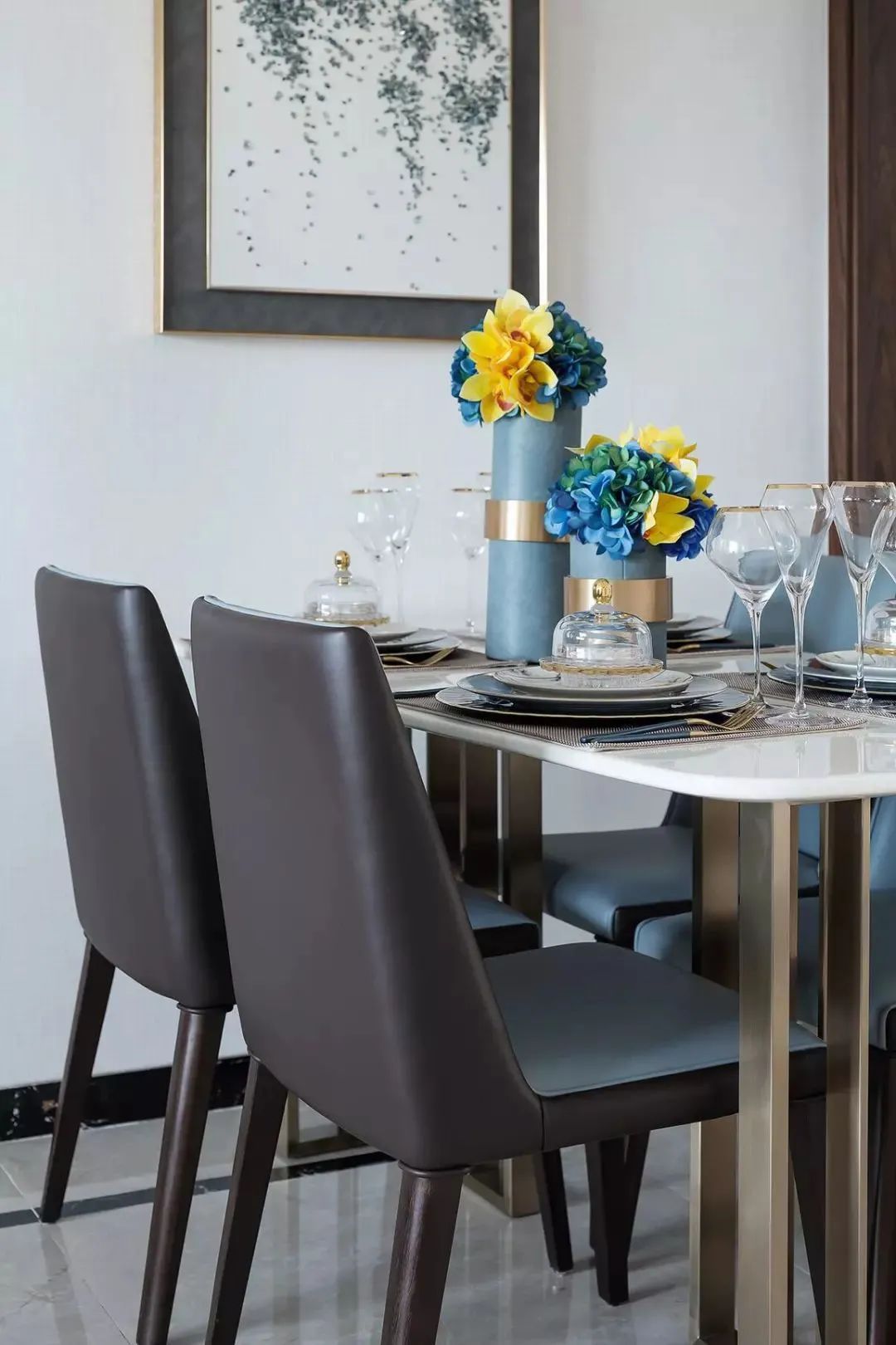 三居室新中式美居，轻奢儒雅的华丽气质|黄石装修 | 三居室