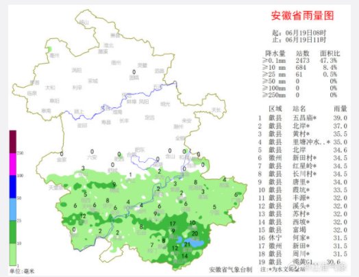 安徽最新天气实况及未来3小时天气预报 全网搜