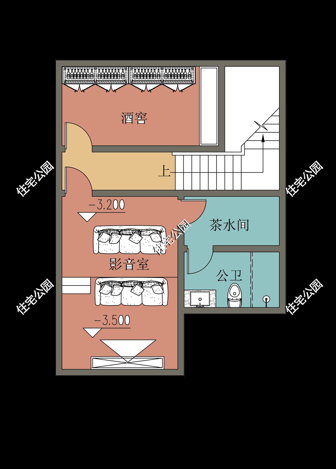平面|农村盖房就在这10套里选一套,颜值高还实用,尤其第7套特别亮