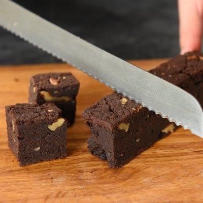 详细步骤|自制巧克力布朗尼的懒人做法一样美味