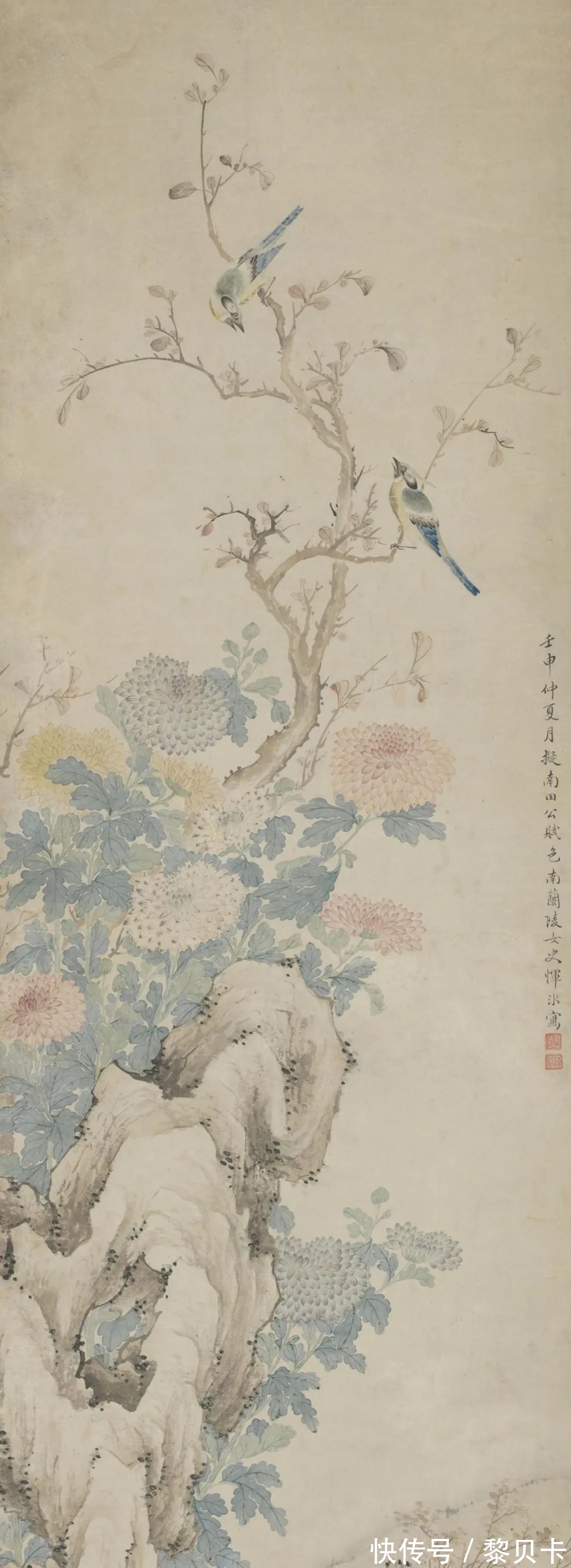 恽南田@“瓯香传逸韵——中国美术馆、南京博物院藏常州画派画家作品展”在中国美术馆开展