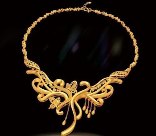黄金饰品|黄金饰品终于打破古板的设计,时尚又新潮,这样的首饰是国风精品