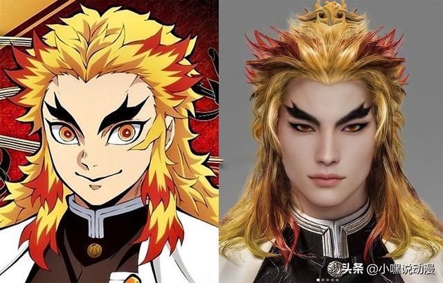 伊之助|当《鬼灭之刃》被还原成真人,次元壁脆弱得不堪一击,这也太像了