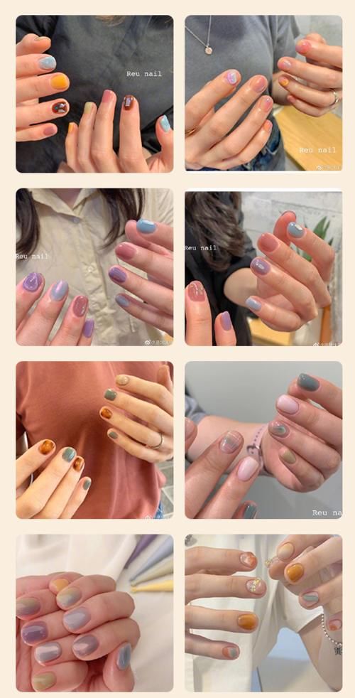 这50款又甜又辣的春夏“果冻美甲”，拿图去做！