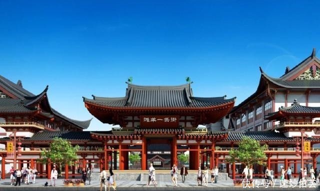 地标,耗资260亿打造假古镇,于2030年上线
