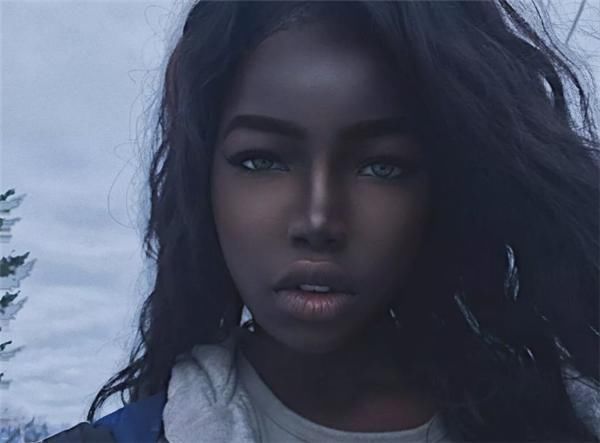 她是“最美黑人女孩”，因长得太漂亮，家人从不敢让她单独外出