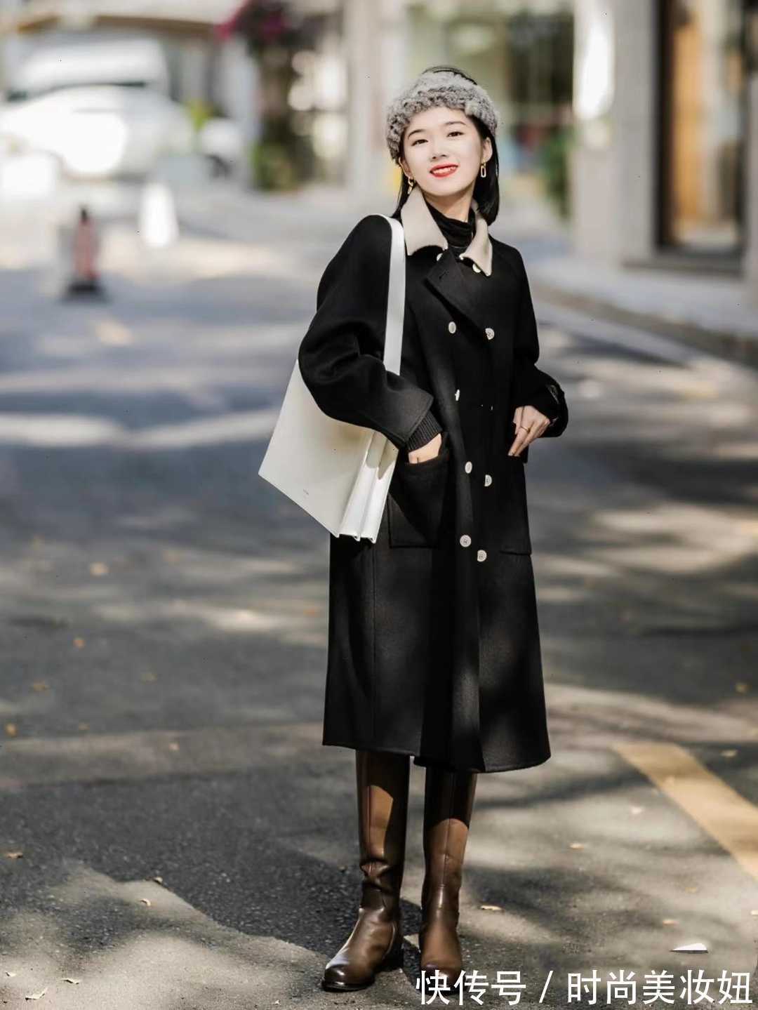 通身 小个子大衣要穿得优雅大气,这3个搭配技巧,轻松打造高级感