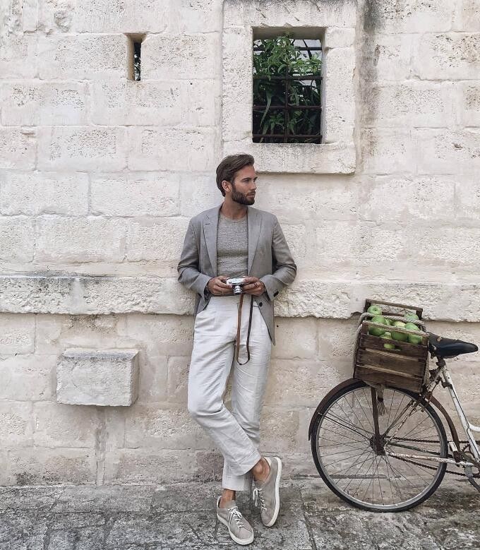 商务|优雅的绅士时尚博主 Erik Forsgren将休闲、商务风格完美演绎