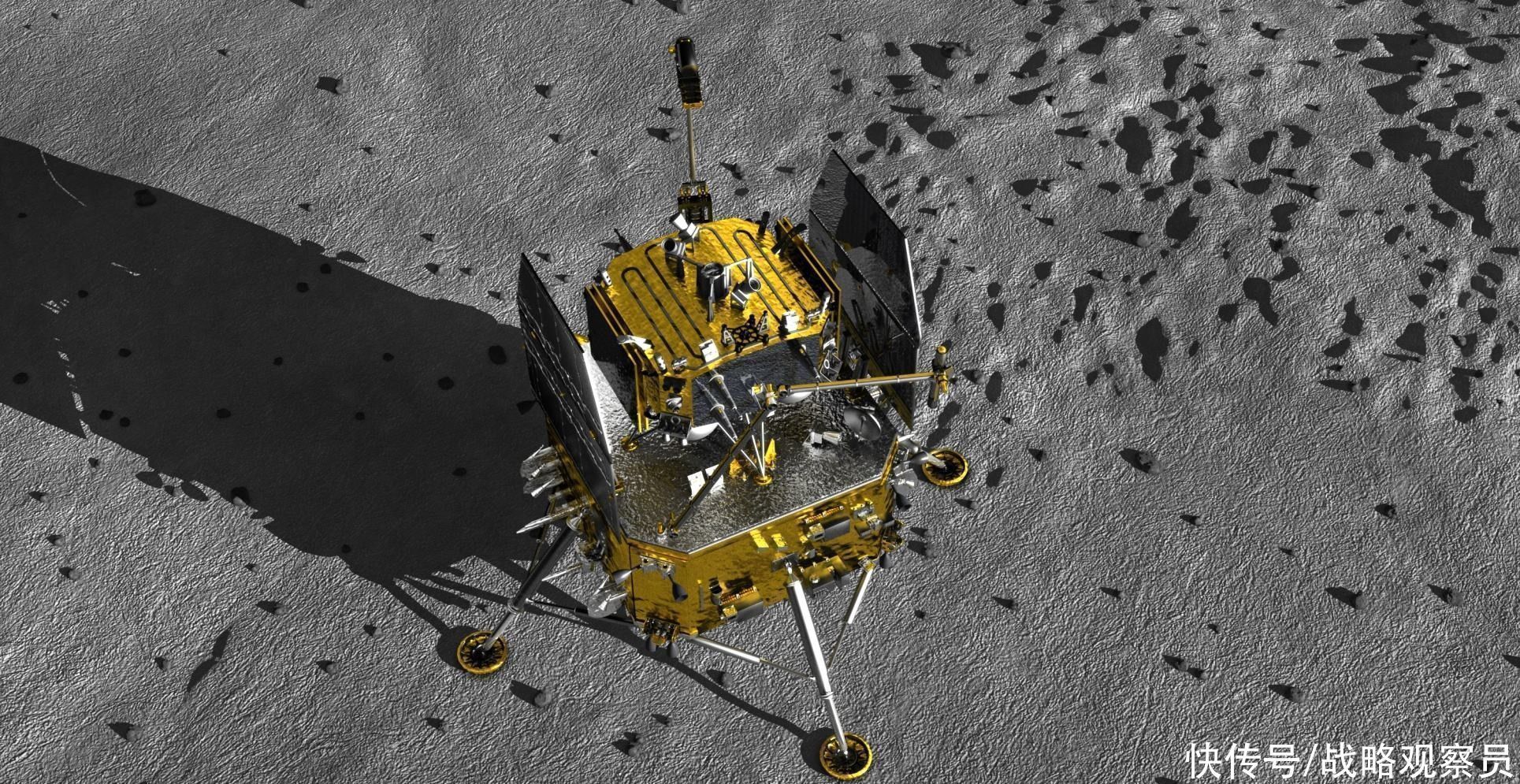 嫦娥5号落月,美国人:打死不信中国能赶上美,现不得不接受现实