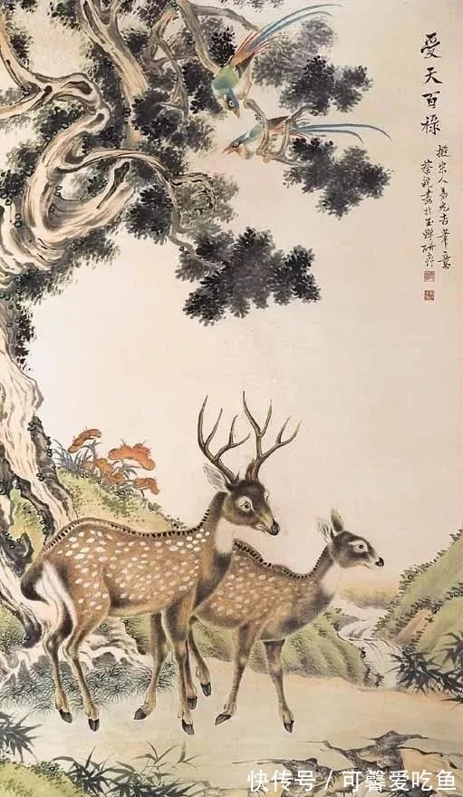 蔡震渊!一位不大“出名”的现代国画家|蔡震渊花鸟画