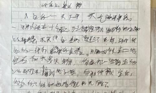 小学生的寒假作业“火”了，不看第二张图，不会知道孩子在写什么