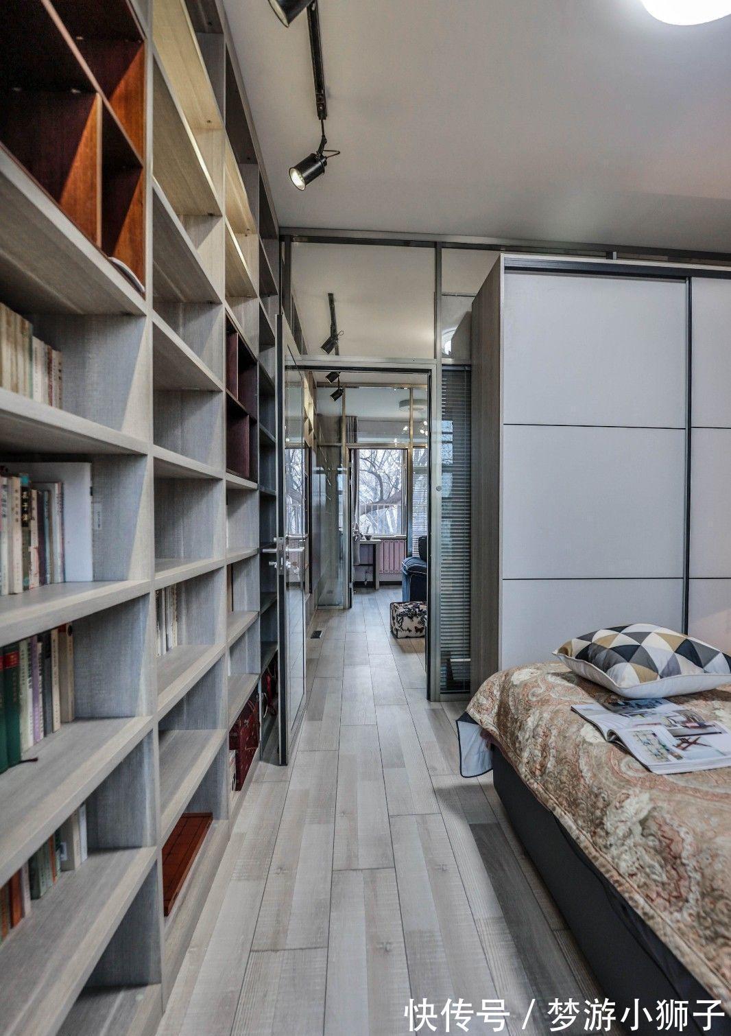 雅居|50平方米的大变身,充满书香气息和文艺氛围,打造别致雅居