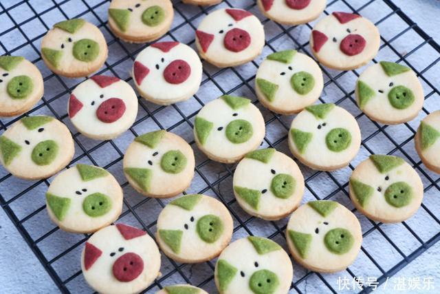  小猪曲奇饼干做法，春节待客小零食，做法简单成本不到5块钱