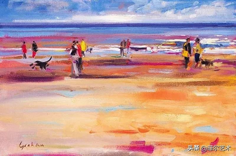 色彩!「油画欣赏」生动鲜明的色彩,一种独特的华丽风格