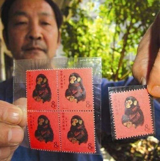 猴票|40年前,自己花96元买了15版猴票的邮票员,现状如何