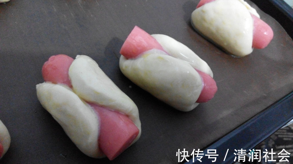 面皮|在家做热狗面包,好吃美味,营养均衡