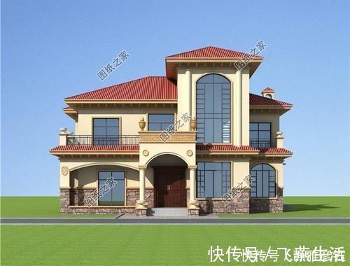 全家|高档农村二层别墅,时尚轻奢范,给全家人争光