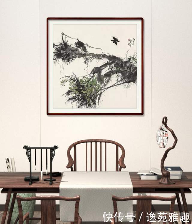 「画作欣赏」忘记烦恼,活出快乐,画家秦英豪作品欣赏